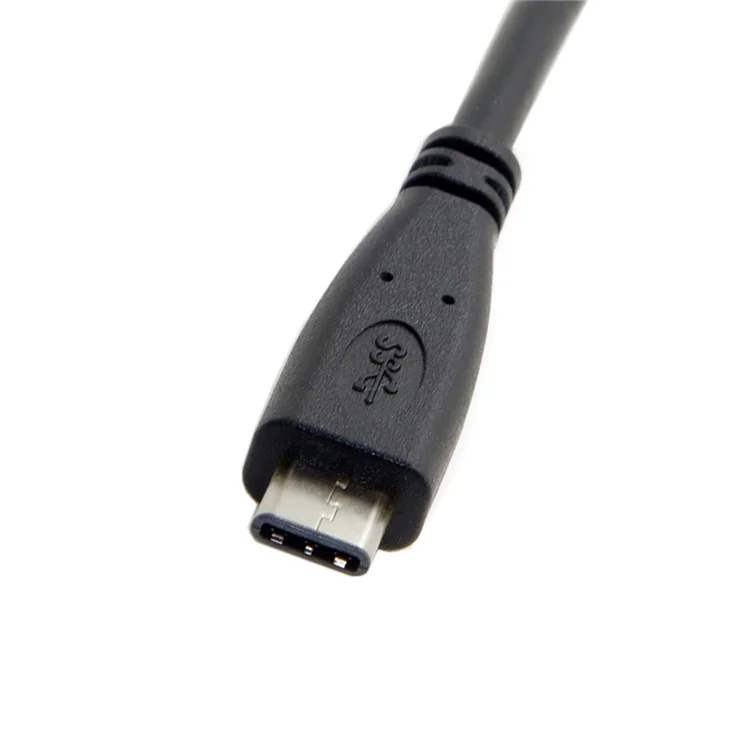 Câble d'extension de données USB-C USB 3.1 Type C mâle vers femelle avec trou de vis de montage sur panneau