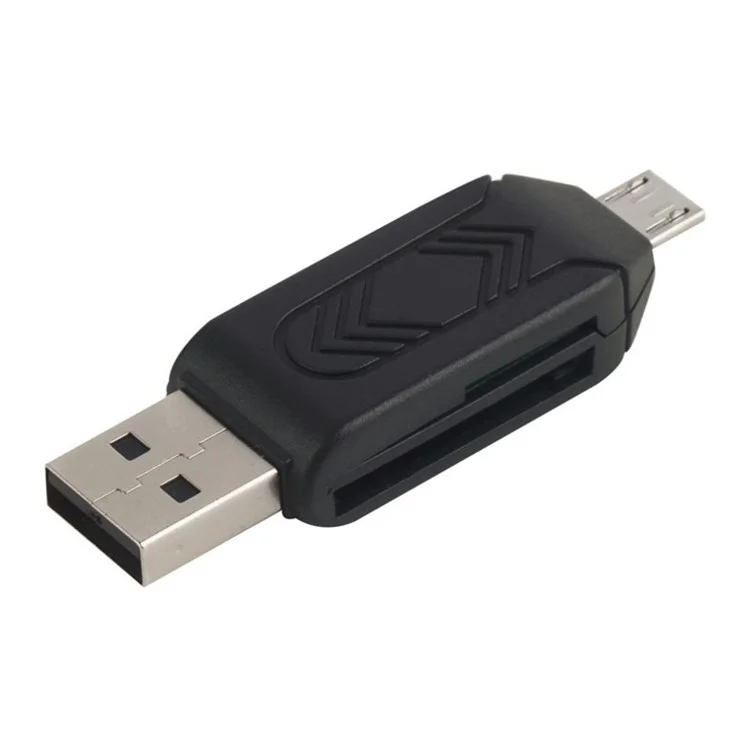 Universal Micro USB OTG TF/SD Card Reader Phone Extension Headers Micro USB OTG Adapter