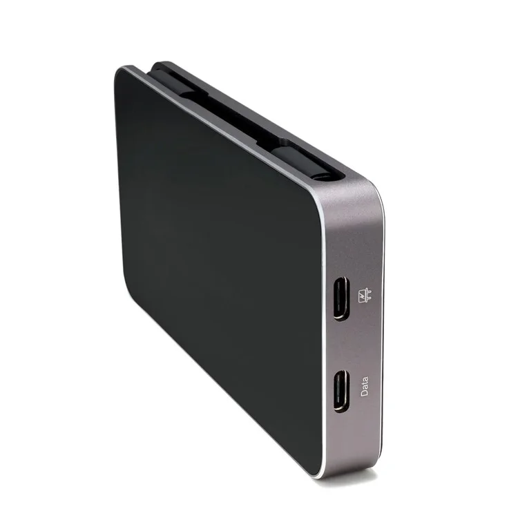 Thunderbolt3 USB-C USB 3.1 to Displayport VGA HDMI USB HUB & Dual Type-C Female Power Adapter for Laptop