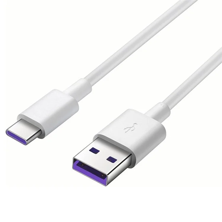 HUAWEI AP71 SuperCharge 5A Type-C USB Data Sync Charging Cable - White