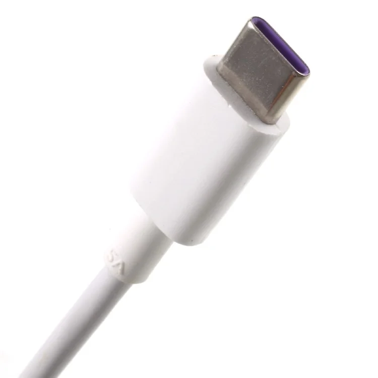 40cm 5A Fast Speed USB Type C Charge Data Sync Cable for Huawei Mate 10 Pro / P10 - White