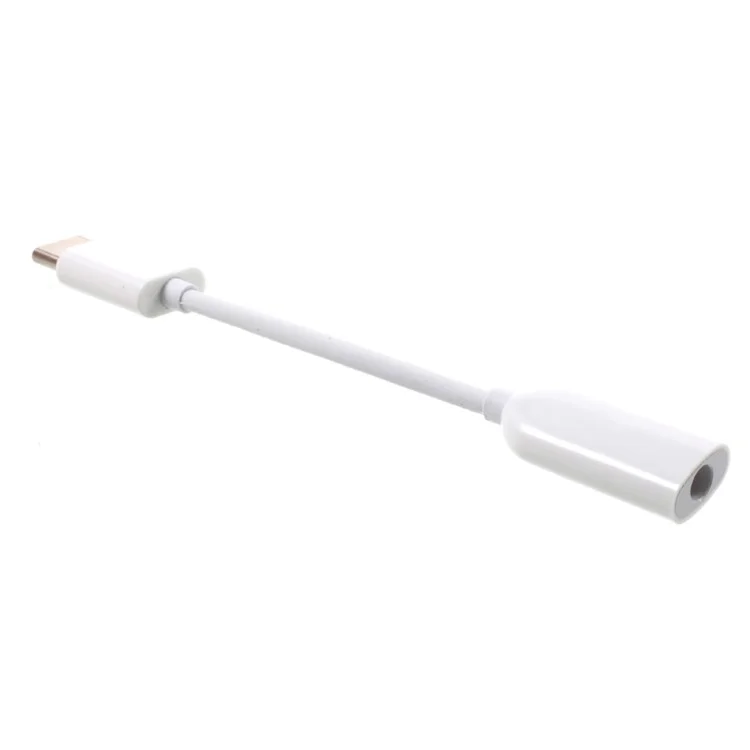 USB Type-C to 3.5mm Audio Adapter Cable for Xiaomi Mi 6 - White