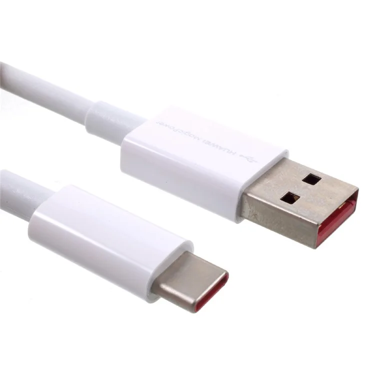 100cm 8A Super Speed USB Type C Charge Data Sync Cord for Huawei Mate 10 Pro / P10 - White
