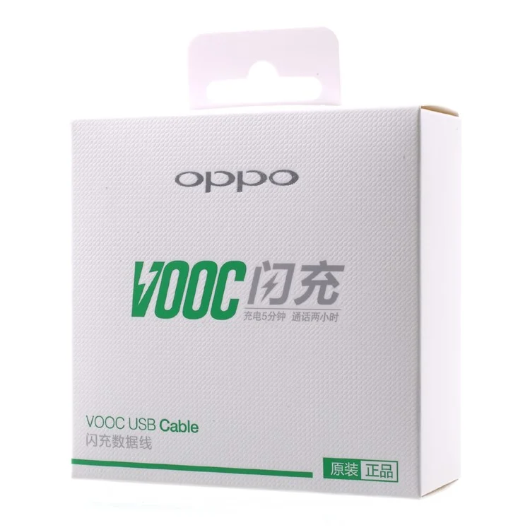 OPPO VOOC 1m Fast Charging Micro USB Cable for R9 Plus / R7 / R7 Plus etc. (DL118) with Retail Packaging Box