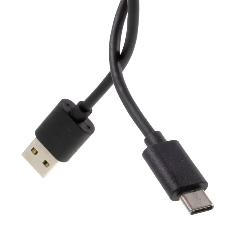 OEM XIAOMI 100cm USB Type C Charge Data Sync Cable for Xiaomi Mi 6/Mi 4c - Black
