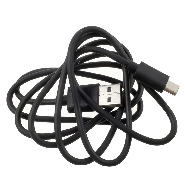 OEM XIAOMI 100cm USB Type C Charge Data Sync Cable for Xiaomi Mi 6/Mi 4c - Black