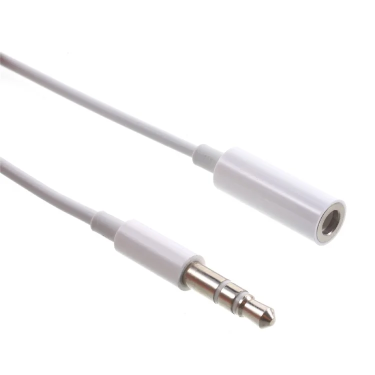 3.5mm Male to Female Extension Audio Cable 1m for iPhone Samsung LG etc.