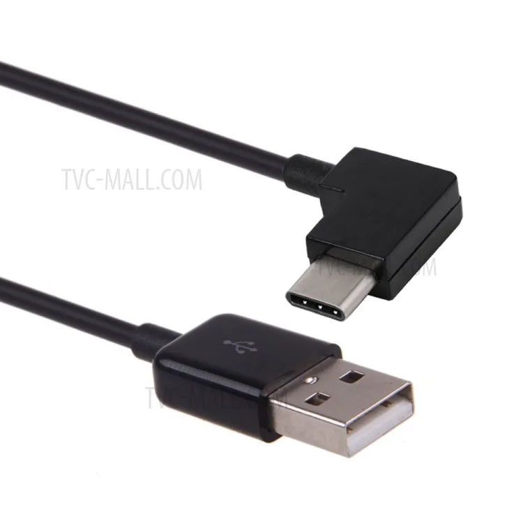 UC-011-BK-3.0M 90 Degree Right Angled USB 3.1 Type-C USB Cable for Tablet & Mobile Phone (3m)