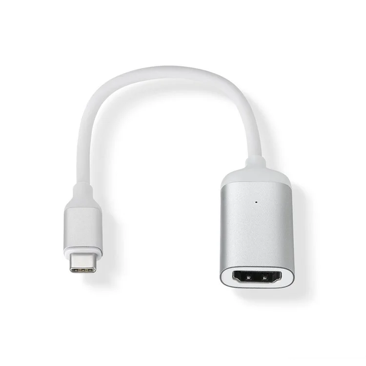 MINIX NEO C-HD Premium USB-C to 4K @60Hz HDMI Adapter Cable - White