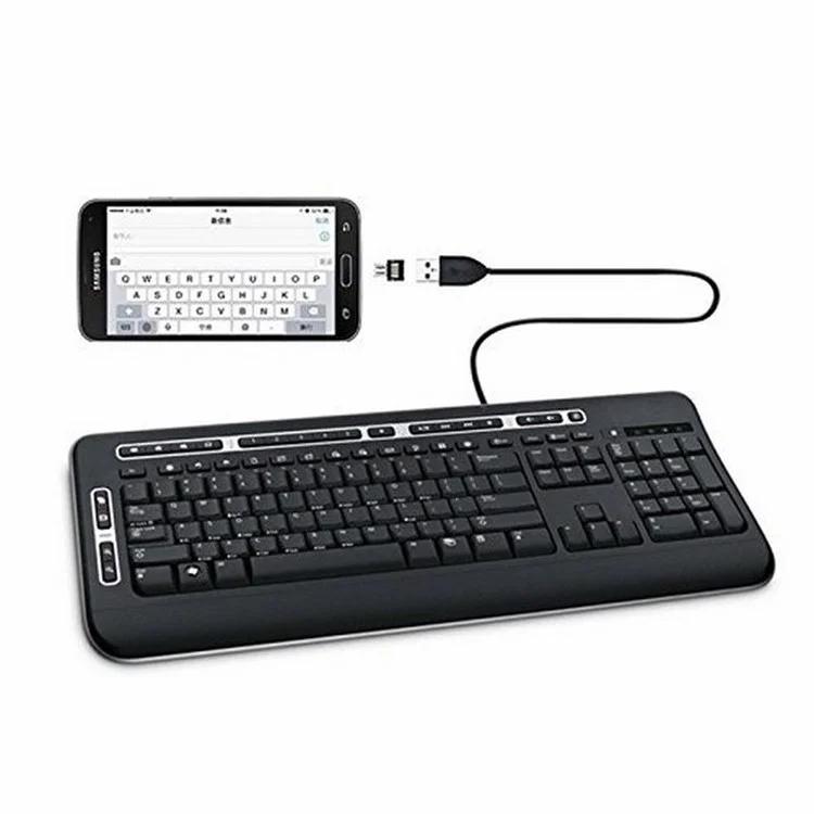 Mini Portable Micro USB to USB OTG Adapter