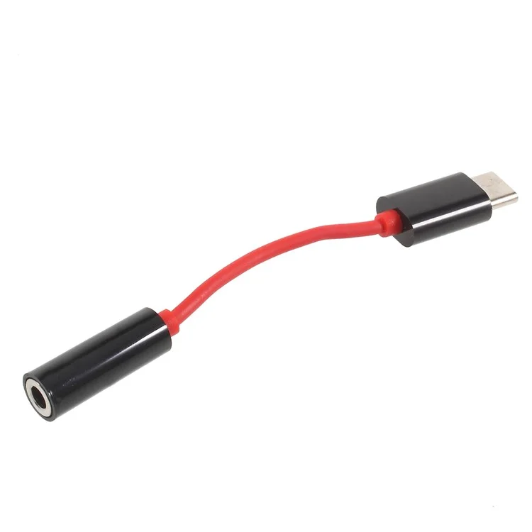 OEM ZTE NUBIA USB Type-C to 3.5mm Audio Adapter Cable - Red