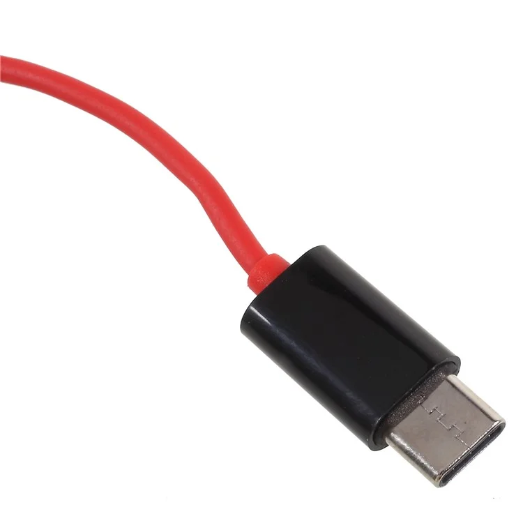 OEM ZTE NUBIA USB Type-C to 3.5mm Audio Adapter Cable - Red