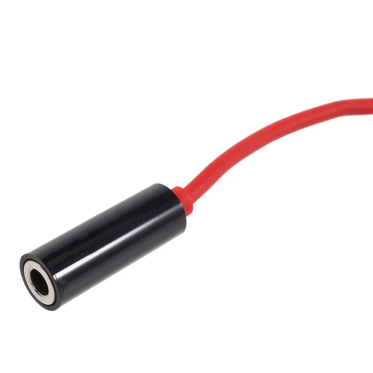 OEM ZTE NUBIA USB Type-C to 3.5mm Audio Adapter Cable - Red
