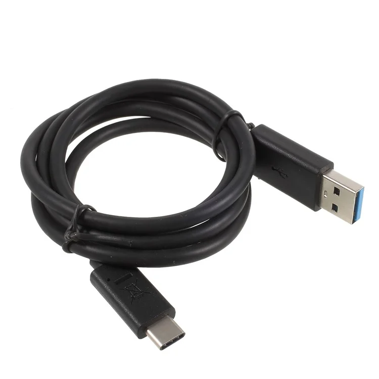 SONY OEM 1m USB 3.0 to Type-C Data Sync Charging Cable for Huawei P10 / P10 Plus / Mate 9 etc.