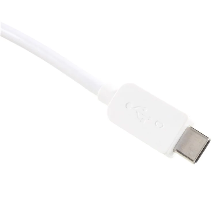 SONY Type-C Male to Type-C Male Data Cable for Sony Xperia XZ, Huawei Mate10, Samsung Note 8 etc. - White