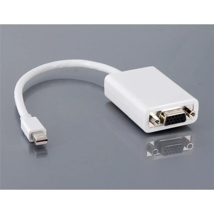 Mini DisplayPort Male to VGA Female Adapter Converter