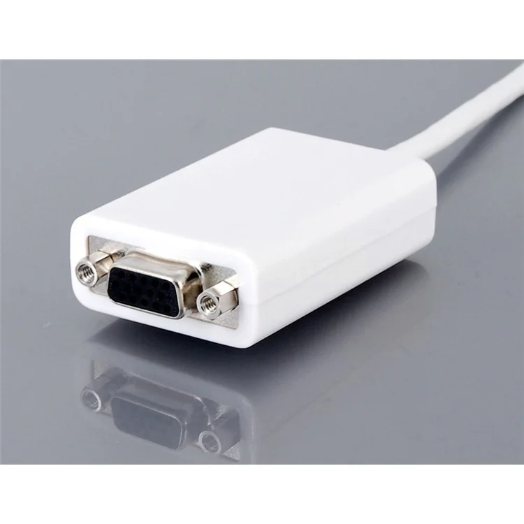 Mini DisplayPort Male to VGA Female Adapter Converter