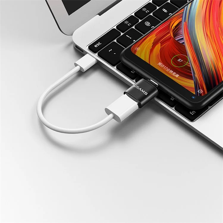 USAMS US-SJ175 USB 3.0 Female to Type-C Male Converter Adapter with OTG Function