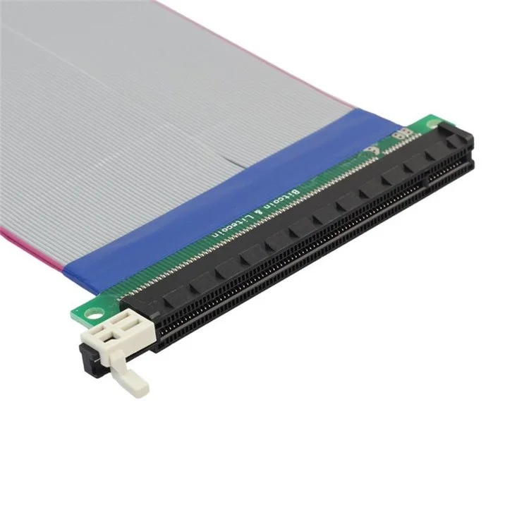 PCI-E 16X to 16X Riser Extender Card Adapter Flex Cable