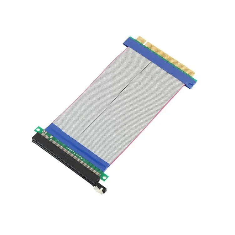 PCI-E 16X to 16X Riser Extender Card Adapter Flex Cable
