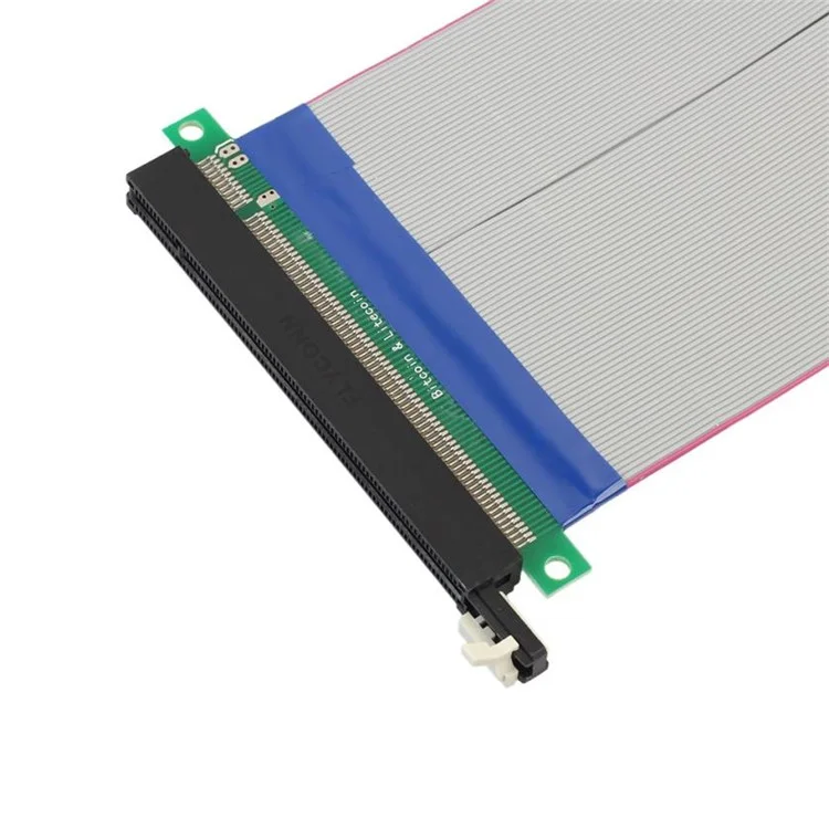 PCI-E 16X to 16X Riser Extender Card Adapter Flex Cable