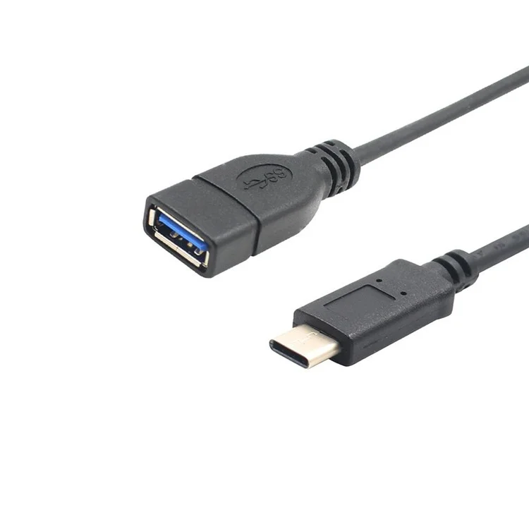 0.2M USB 3.1 Type C Male to Type A Female OTG Data Cable for Tablet PC Mobile Phone