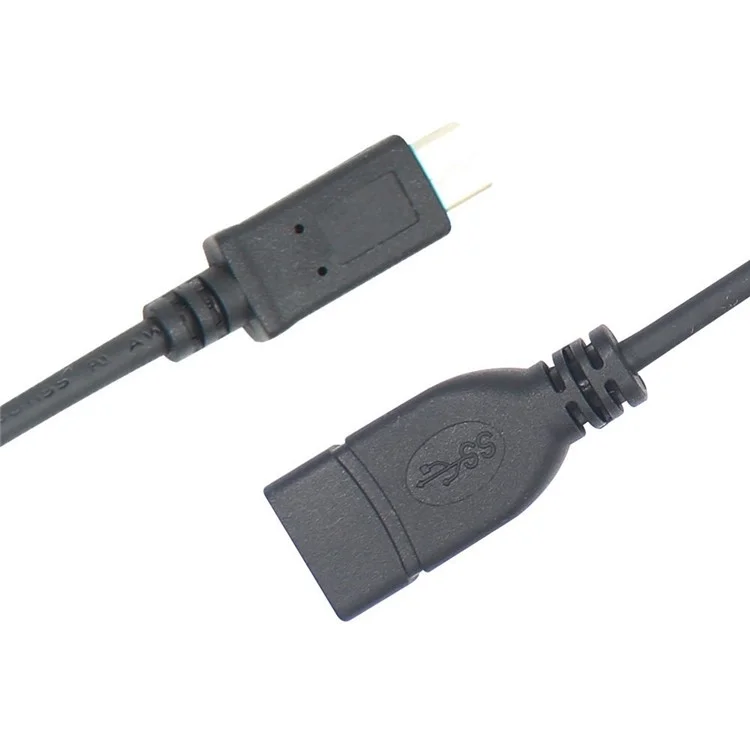 0.2M USB 3.1 Type C Male to Type A Female OTG Data Cable for Tablet PC Mobile Phone