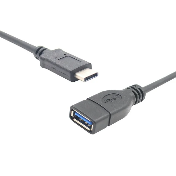 0.2M USB 3.1 Type C Male to Type A Female OTG Data Cable for Tablet PC Mobile Phone