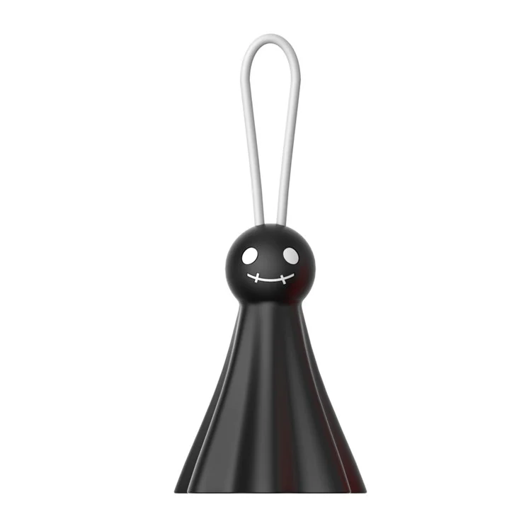 Sunny Doll Shape Mini Creative 0.26M Micro USB Cable for Samsung Huawei Sony - Black