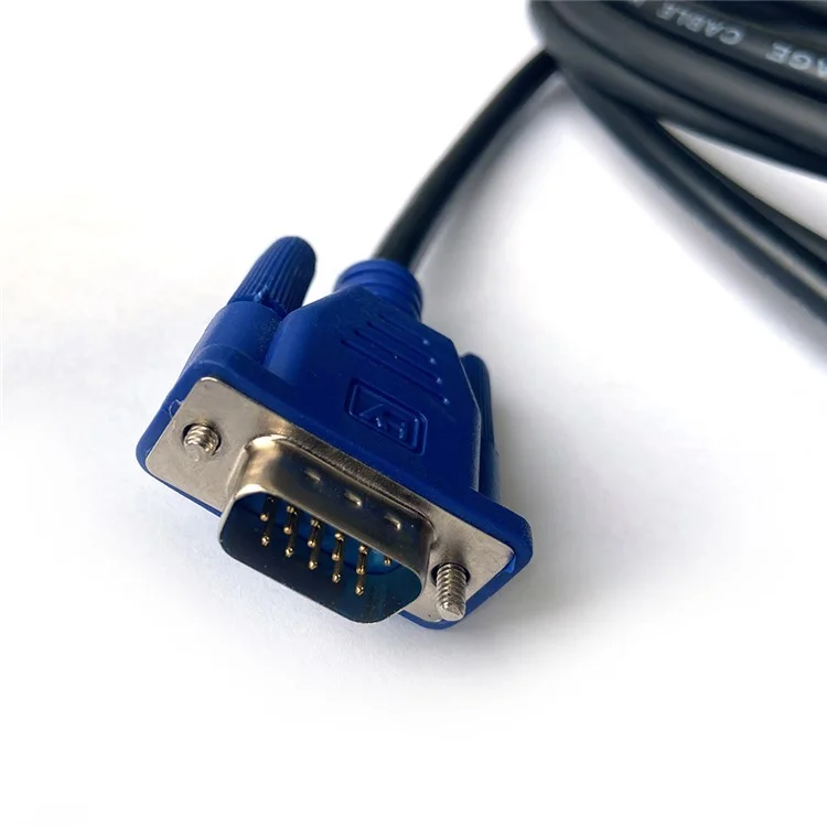 DVI M1-DA (30+5) Male to VGA +USB Male Adapter Converter Copper Cable for PC DVD Monitor HDTV - Black