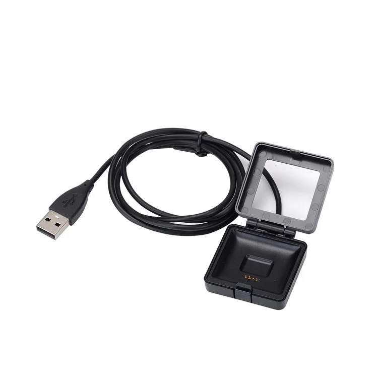 USB Charging Dock Cable for Fitbit Blaze - Black