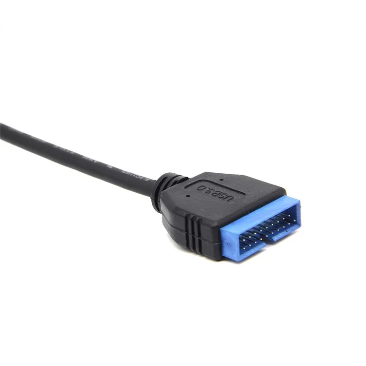 USB 3.1 Front Panel Header to USB 3.0 20Pin Header Extension Cable for ASUS Motherboard 50cm