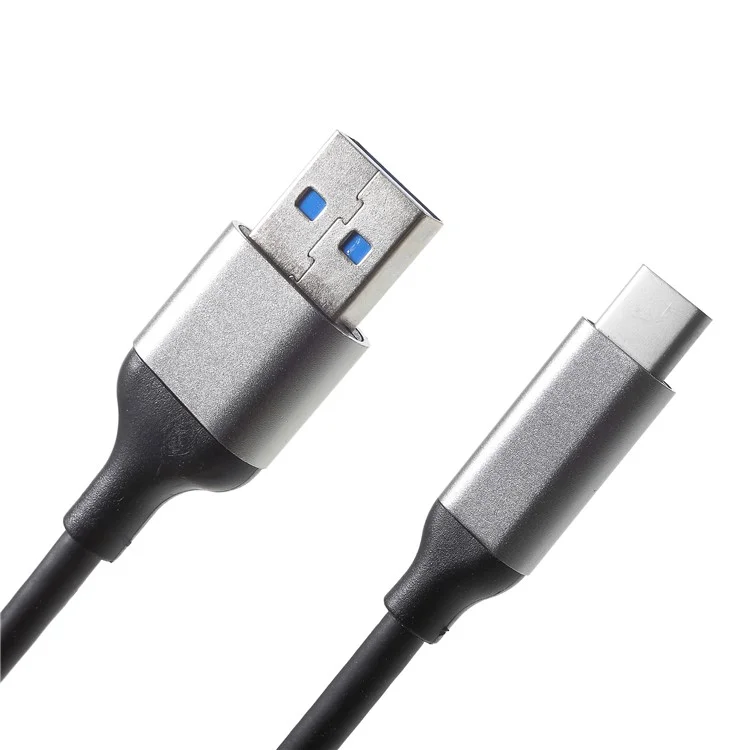 1.0M Type-C to USB 3.0 Data Sync Charging Cable for Samsung HTC Huawei - Black