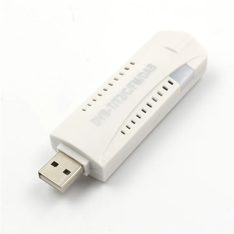 USB 2.0 Digital HDTV Stick Tuner Receiver + FM + USB Dongle DVB-T2/DVB-T/DVB-C for Laptop PC Computer