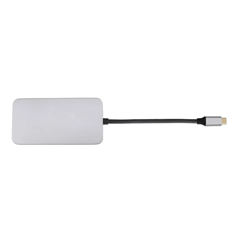 Thunderbolt 3 Dock USB-C VGA HDMI Ethernet 3 Ports HUB TF SD Charger Card Reader Multiport Adapter