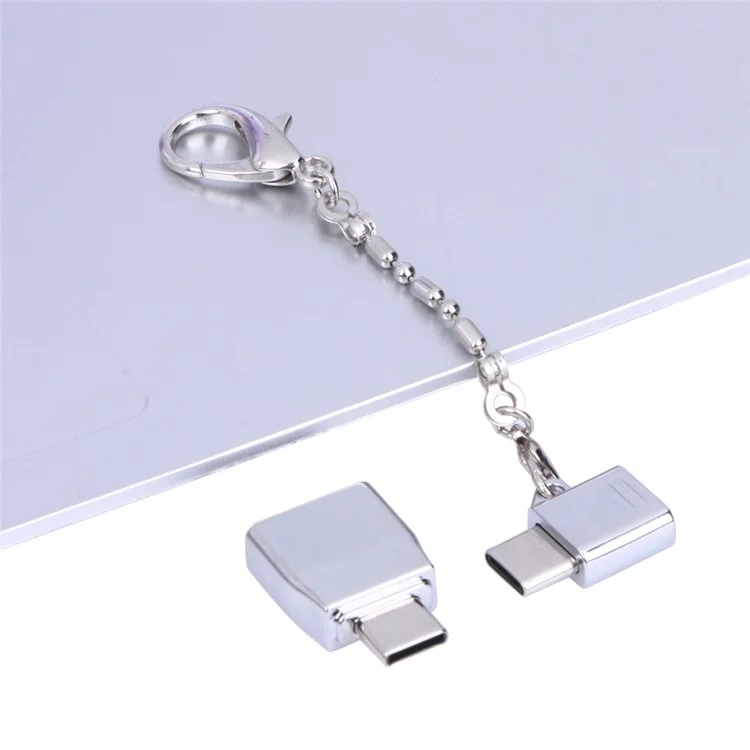 Micro USB to Type-C Converter + USB 2.0 to Type-C Adapter Kit for Samsung Huawei Xiaomi
