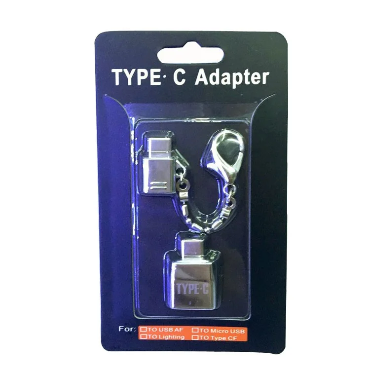 Micro USB to Type-C Converter + USB 2.0 to Type-C Adapter Kit for Samsung Huawei Xiaomi