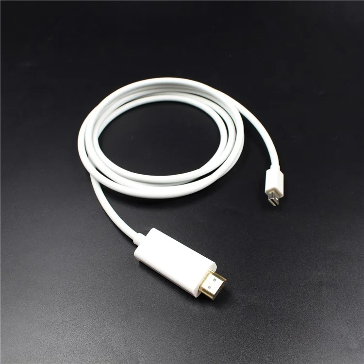 Male Mini DisplayPort to Male HDMI Adapter (1.8m)