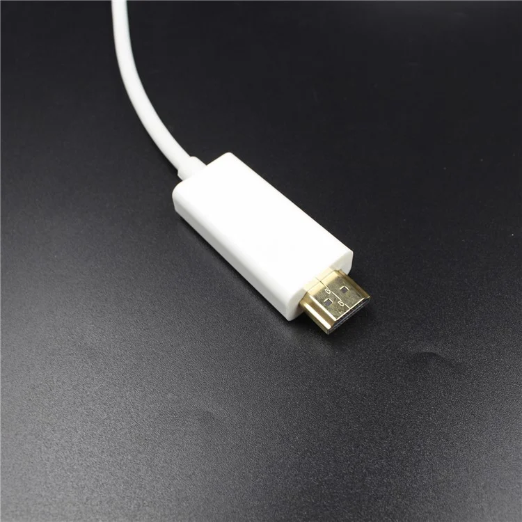 Male Mini DisplayPort to Male HDMI Adapter (1.8m)