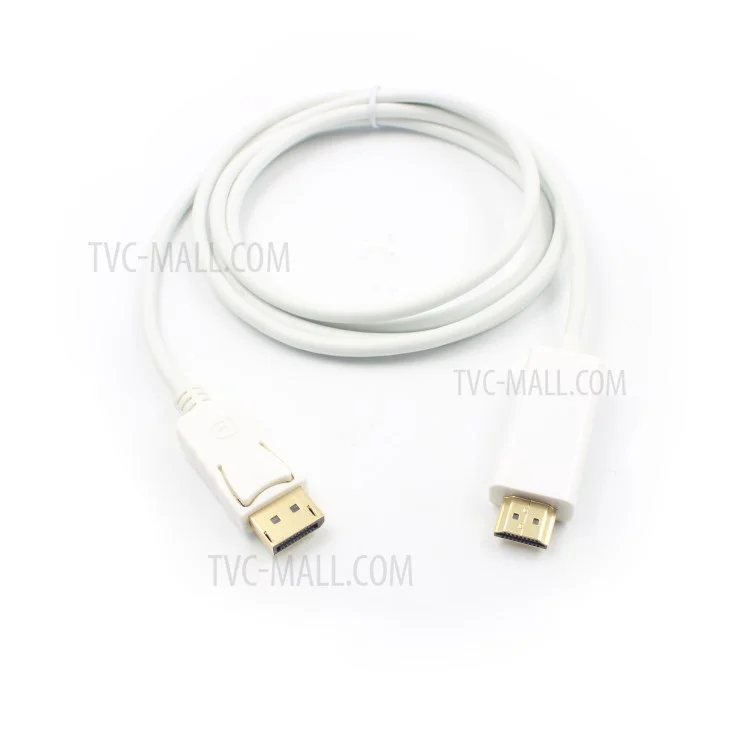 1.8M 1080P Displayport DP to HDMI Cable