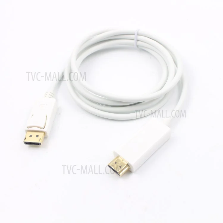 1.8M 1080P Displayport DP to HDMI Cable