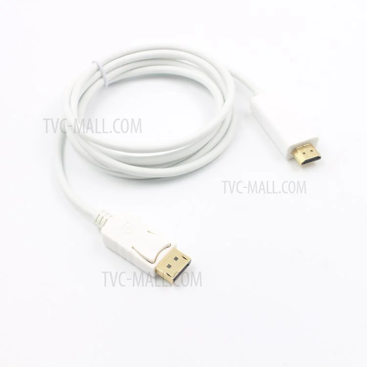 1.8M 1080P Displayport DP to HDMI Cable