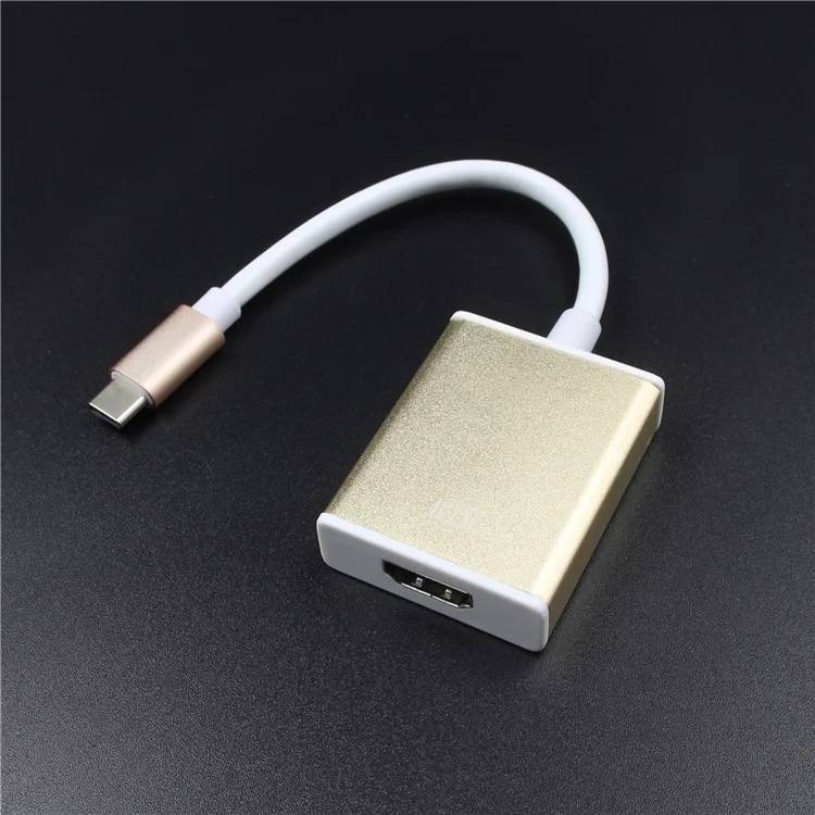 USB 3.1 Type C USB-C to HDMI Converter Adapter Cable with Metal Shell