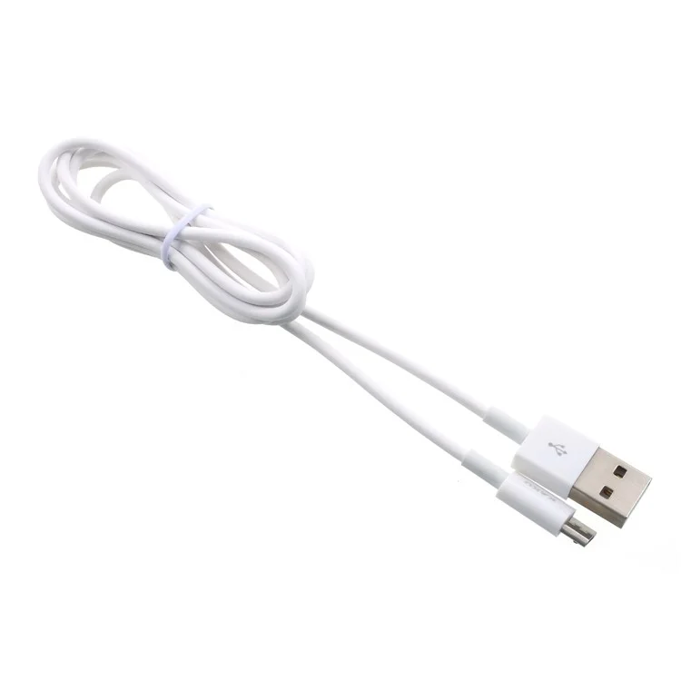 KAKU Original Series 1M 2.4A Fast Charging Micro USB Data Charge Cable for Samsung Huawei Xiaomi - White