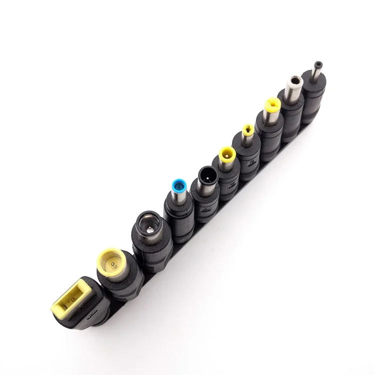 10-in-1 DC Plug Connectors for Power Bank Computer Laptop
