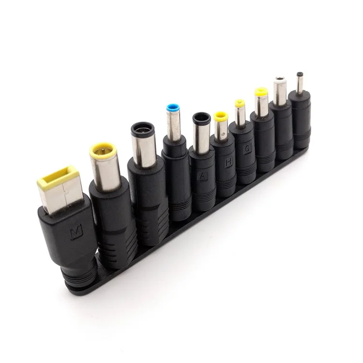 10-in-1 DC Plug Connectors for Power Bank Computer Laptop