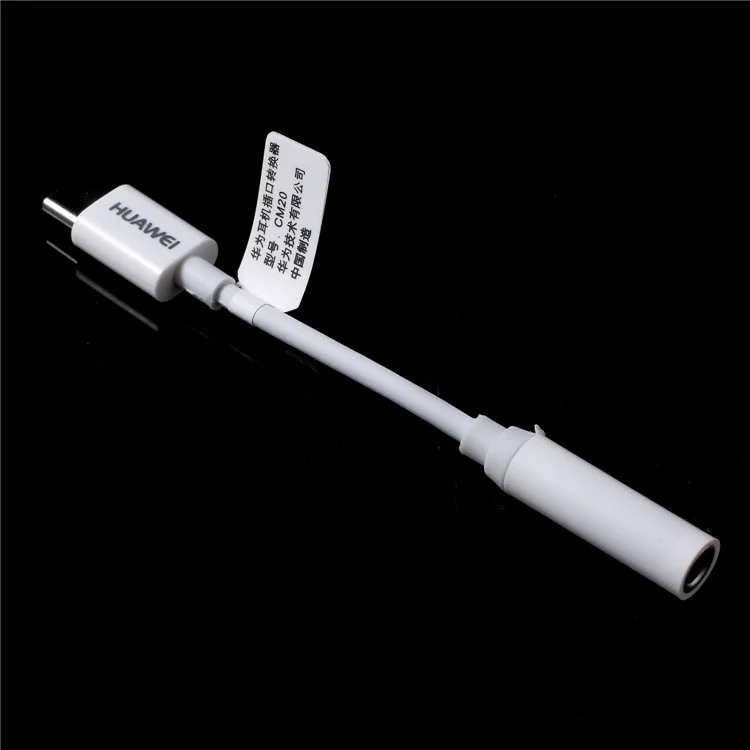 OEM Huawei Type C to 3.5mm Audio Headphone Jack Adapter Cable for Huawei Mate 10/10 Pro etc.