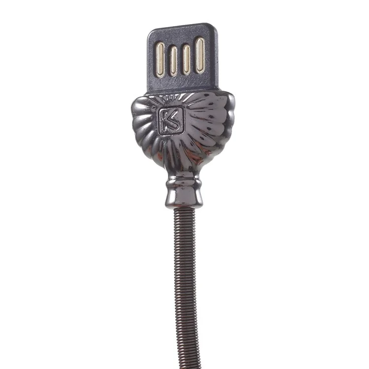IKAKU XO Series Type-C USB Charging Cable for Samsung HTC Huawei - Black