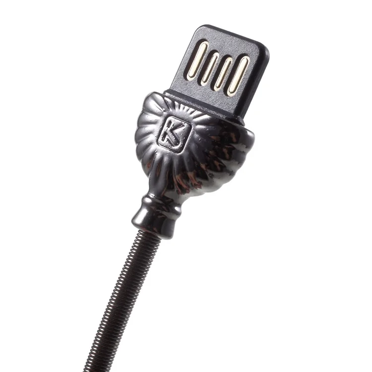 IKAKU XO Series Type-C USB Charging Cable for Samsung HTC Huawei - Black