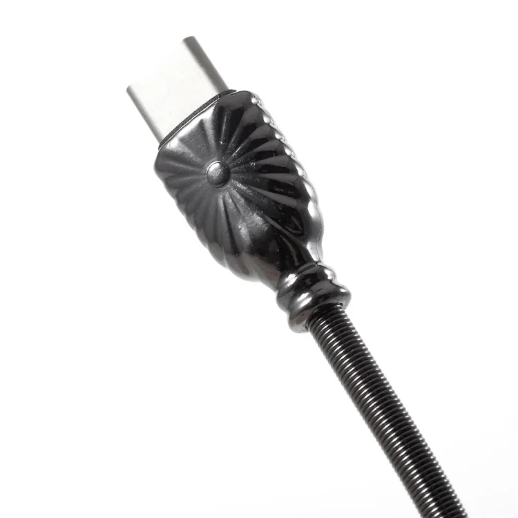 IKAKU XO Series Type-C USB Charging Cable for Samsung HTC Huawei - Black